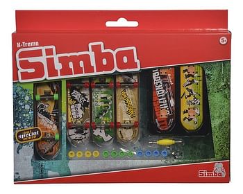 Promoties X-Treme Finger Skateboard Mega Set - Simba - Geldig van 23/07/2020 tot 05/09/2020 bij Dreamland