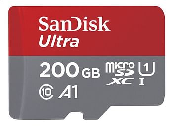 Promotions SanDisk carte mémoire microSDXC Ultra Android A1 Class 10 200 Go - Sandisk - Valide de 23/07/2020 à 05/09/2020 chez Dreamland