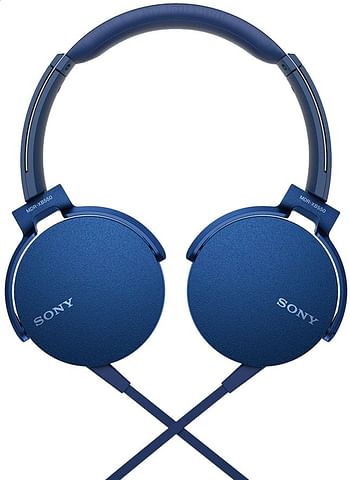 Promotions Sony casque MDR-XB550AP bleu - Sony - Valide de 23/07/2020 à 05/09/2020 chez Dreamland