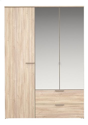 Promoties Young armoire 3 portes et 2 tiroirs - Alsapan - Geldig van 23/07/2020 tot 05/09/2020 bij Dreamland