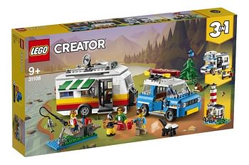 Promotions LEGO Creator 3 en 1 31108 Les vacances en caravane - Lego - Valide de 23/07/2020 à 05/09/2020 chez Dreamland