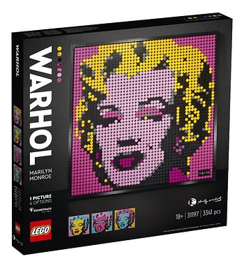Promotions LEGO Art 31197 Andy Warhol's Marilyn Monroe - Lego - Valide de 23/07/2020 à 05/09/2020 chez Dreamland
