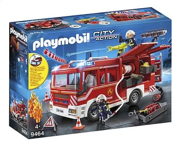 Promoties PLAYMOBIL City Action 9464 Fourgon d'intervention des pompiers - Playmobil - Geldig van 23/07/2020 tot 05/09/2020 bij Dreamland