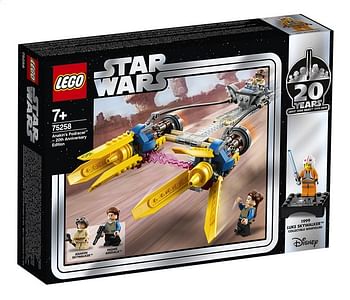 Promoties LEGO Star Wars 75258 Le Podracer d'Anakin - Édition 20ème anniversaire - Lego - Geldig van 23/07/2020 tot 05/09/2020 bij Dreamland