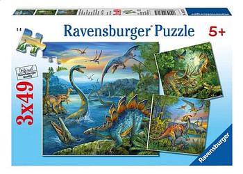 Promotions Ravensburger puzzle 3 en 1 La fascination des dinosaures - Ravensburger - Valide de 23/07/2020 à 05/09/2020 chez Dreamland