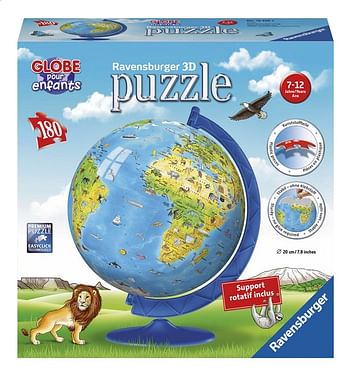 Promotions Ravensburger puzzleball Children's Globe - Ravensburger - Valide de 23/07/2020 à 05/09/2020 chez Dreamland
