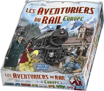 Promotions Les Aventuriers du Rail Europe - Asmodee - Valide de 23/07/2020 à 05/09/2020 chez Dreamland