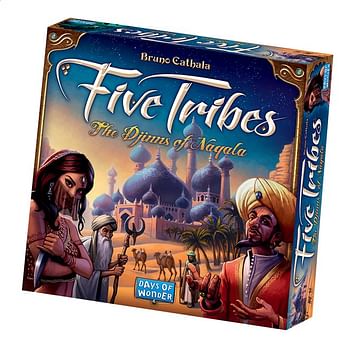 Promotions Five Tribes - The Djinns of Naqala ANG - Asmodee - Valide de 23/07/2020 à 05/09/2020 chez Dreamland
