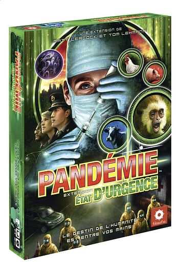 Promotions Pandémie extension : Etat d'Urgence - Asmodee - Valide de 23/07/2020 à 05/09/2020 chez Dreamland