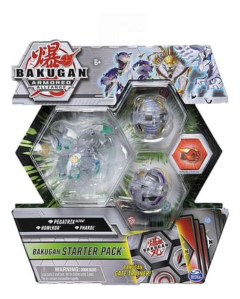 Promotions Bakugan Starter Pack de 3 - Pegatrix, Howlkor, Pharol - Spin Master - Valide de 23/07/2020 à 05/09/2020 chez Dreamland