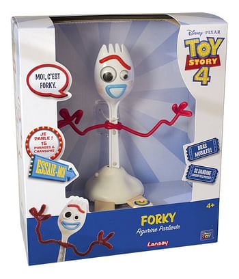 Promoties Figurine interactive Toy Story 4 Fourchette Parlant - Lansay - Geldig van 23/07/2020 tot 05/09/2020 bij Dreamland