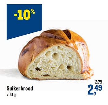 Promoties Suikerbrood - Huismerk - Makro - Geldig van 09/09/2020 tot 22/09/2020 bij Makro