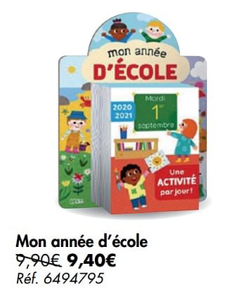 Promoties Mon année d`école - Huismerk - Carrefour  - Geldig van 02/09/2020 tot 07/09/2020 bij Carrefour