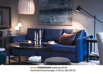 Promoties Simrishamn tafellamp - Huismerk - Ikea - Geldig van 20/08/2020 tot 15/08/2021 bij Ikea