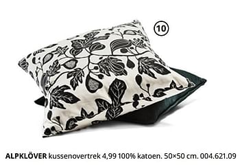 Promoties Alpklöver kussenovertrek - Huismerk - Ikea - Geldig van 20/08/2020 tot 15/08/2021 bij Ikea