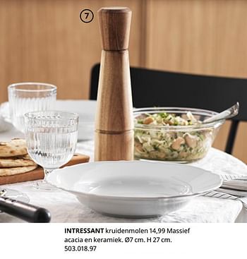 Promoties Intressant kruidenmolen - Huismerk - Ikea - Geldig van 20/08/2020 tot 15/08/2021 bij Ikea