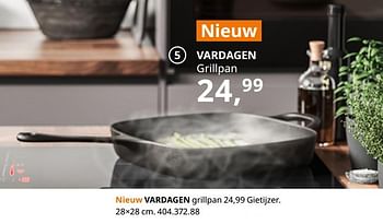 Promoties Vardagen grillpan - Huismerk - Ikea - Geldig van 20/08/2020 tot 15/08/2021 bij Ikea