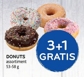 Promotions Donuts 3+1 gratis - Produit maison - Alvo - Valide de 09/09/2020 à 22/09/2020 chez Alvo