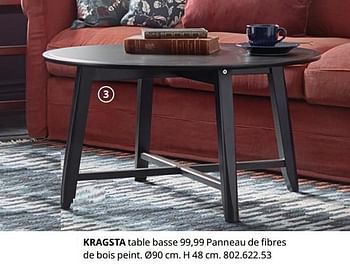 Bedreven Missie progressief Huismerk - Ikea Kragsta table basse - Promotie bij Ikea