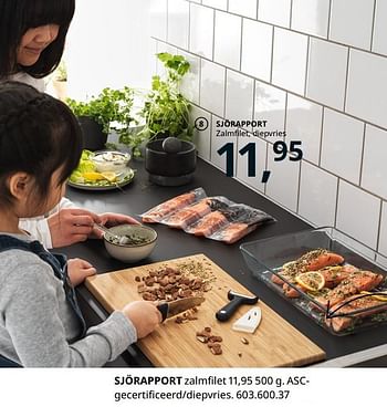 Promoties Sjörapport zalmfilet - Huismerk - Ikea - Geldig van 20/08/2020 tot 15/08/2021 bij Ikea