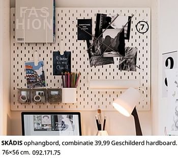 Promoties Skådis ophangbord, combinatie - Huismerk - Ikea - Geldig van 20/08/2020 tot 15/08/2021 bij Ikea