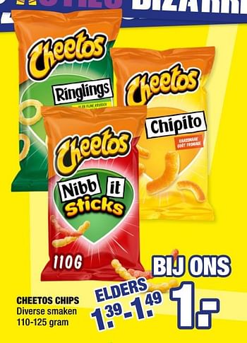 Promoties Cheetos chips - Cheetos  - Geldig van 07/09/2020 tot 20/09/2020 bij Big Bazar