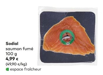Promotions Sodial saumon fumé - Sodial - Valide de 02/09/2020 à 06/10/2020 chez Bioplanet