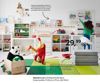 Promotions Kallax étagère - Produit maison - Ikea - Valide de 20/08/2020 à 15/08/2021 chez Ikea