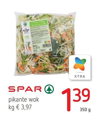 Promoties Pikante wok - Spar - Geldig van 10/09/2020 tot 23/09/2020 bij Spar (Colruytgroup)