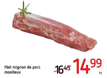 Promotions Filet mignon de porc moelleux - Produit Maison - Spar Retail - Valide de 10/09/2020 à 23/09/2020 chez Spar (Colruytgroup)