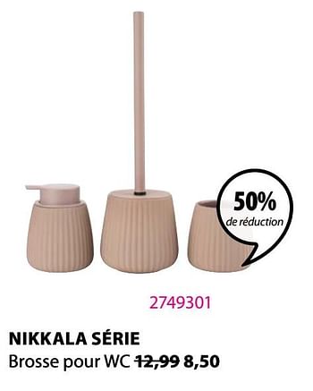 Promotions Nikkala brosse pour wc - Produit Maison - Jysk - Valide de 31/08/2020 à 13/09/2020 chez Jysk