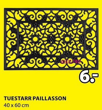 Promotions Tuestarr paillasson - Produit Maison - Jysk - Valide de 31/08/2020 à 13/09/2020 chez Jysk