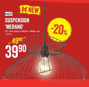 Promotions Meo suspension merano - Meo - Valide de 03/09/2020 à 20/09/2020 chez HandyHome