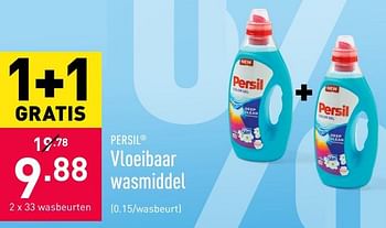 Promoties Persil vloeibaar wasmiddel - Persil - Geldig van 19/09/2020 tot 25/09/2020 bij Aldi