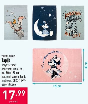 Promoties Tapijt - Disney Baby - Geldig van 16/09/2020 tot 25/09/2020 bij Aldi