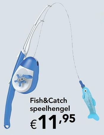 Promoties Fish+catch speelhengel - Huismerk - Happyland - Geldig van 07/09/2020 tot 03/10/2020 bij Happyland