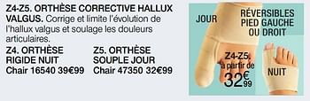 Promotions Orthèse corrective hallux valgus - Epitact - Valide de 02/09/2020 à 16/12/2020 chez Damart