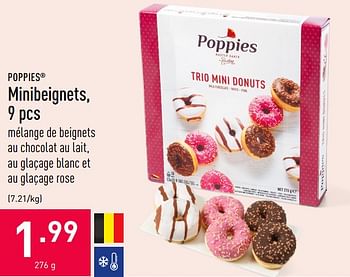 Promotions Minibeignets - Poppies - Valide de 18/09/2020 à 25/09/2020 chez Aldi