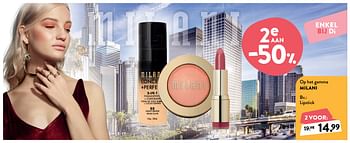 Promotions Lipstick - Milani - Valide de 09/09/2020 à 22/09/2020 chez DI