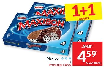 Materialisme rijm weekend Nestlé Maxibon ijs - Promotie bij Intermarche