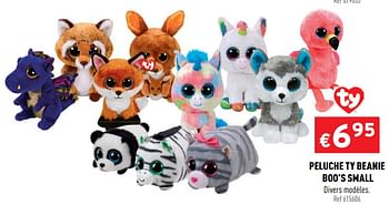 Promotions Peluche ty beanie boo`s small - Ty - Valide de 09/09/2020 à 13/09/2020 chez Trafic