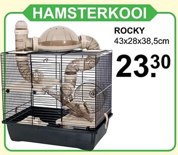 Promoties Hamsterkooi rocky - Huismerk - Van Cranenbroek - Geldig van 07/09/2020 tot 26/09/2020 bij Van Cranenbroek