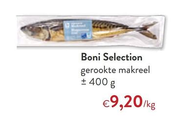 Promotions Boni selection gerookte makreel - Boni - Valide de 09/09/2020 à 22/09/2020 chez OKay