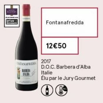 Promoties Fontanafredda - Rode wijnen - Geldig van 18/09/2020 tot 04/10/2020 bij MonoPrix
