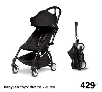 Promotions Babyzen yoyo2 diverse kleuren - Babyzen - Valide de 13/09/2020 à 19/09/2020 chez Baby & Tiener Megastore