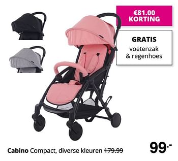 Promoties Cabino compact - Cabino - Geldig van 13/09/2020 tot 19/09/2020 bij Baby & Tiener Megastore