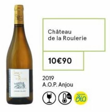 Promoties Château de la roulerie - Witte wijnen - Geldig van 18/09/2020 tot 04/10/2020 bij MonoPrix