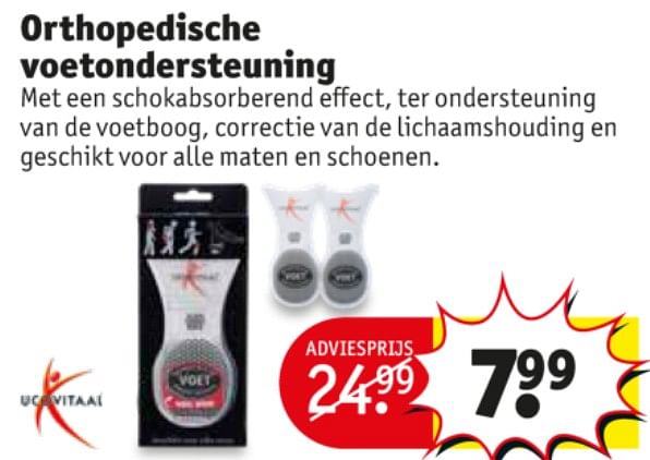 Lucovitaal orthopedische inlegzool hot sale