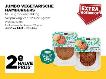 Promoties Jumbo notenburger - Huismerk - Jumbo - Geldig van 16/09/2020 tot 22/09/2020 bij Jumbo
