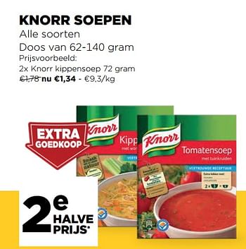 Promoties Knorr kippensoep - Knorr - Geldig van 16/09/2020 tot 22/09/2020 bij Jumbo